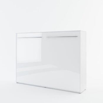 Sklápacia posteľ KOMFORT PRO CP-04, biely lesk