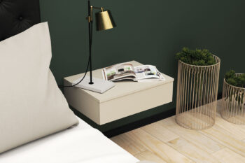 TANYA nočný stolík, saten