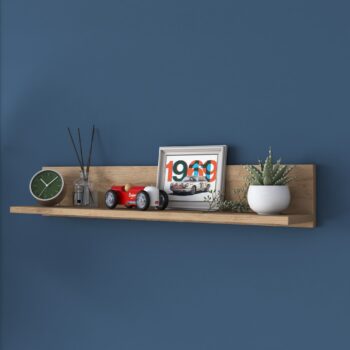 TEST závesná polica, orech