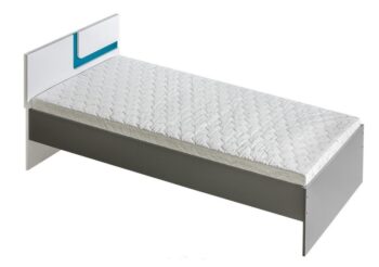 TITO single posteľ 90,  modrá