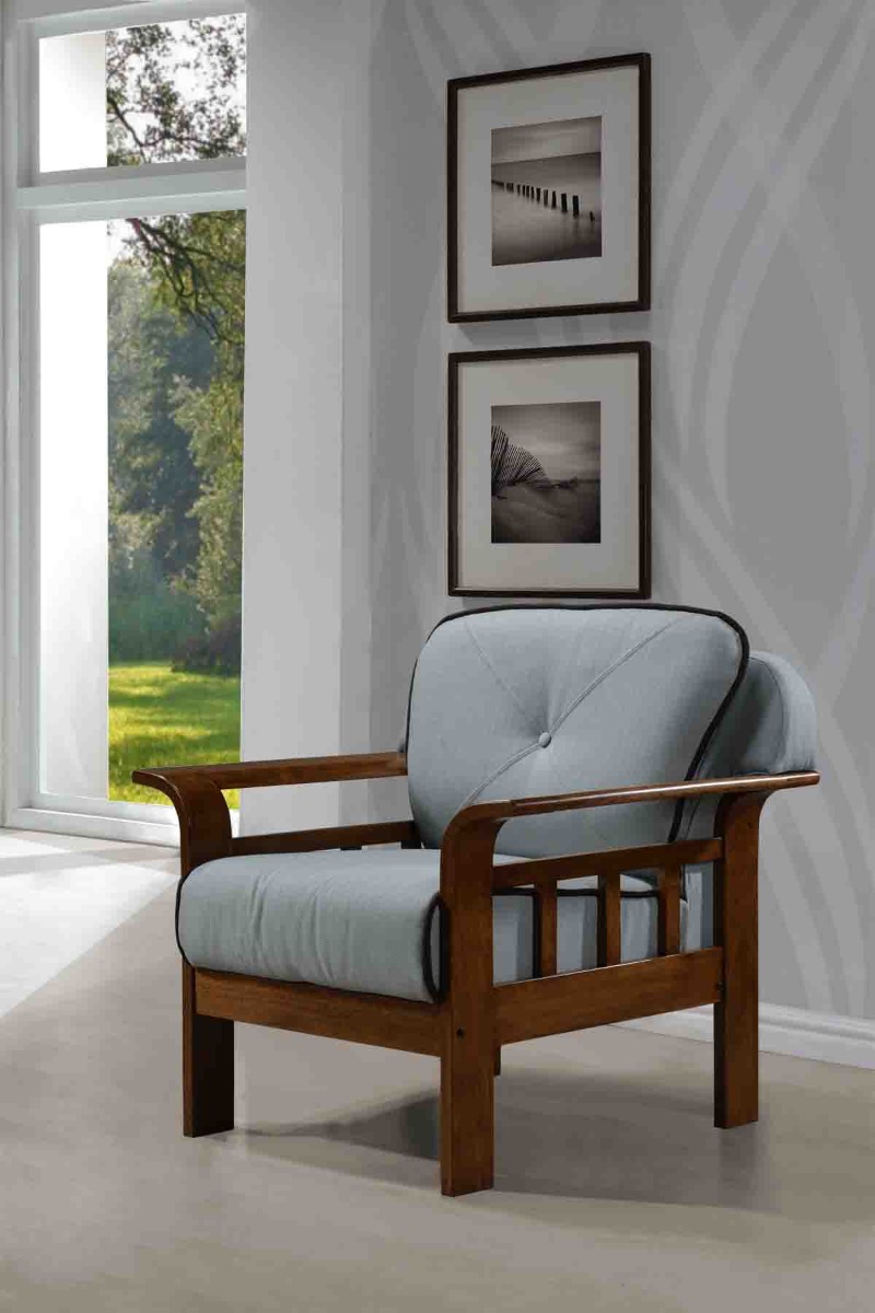 TUSEL retro kreslo, hilton mineral TUSEL retro kreslo, hilton mineral