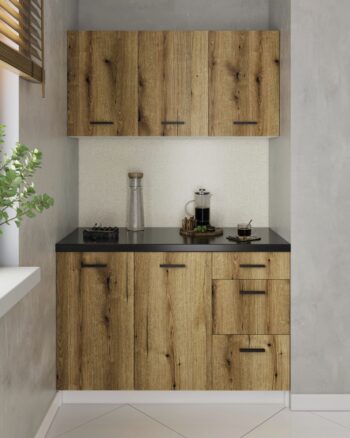 VANESA kuchynská zostava 120, dub evoke