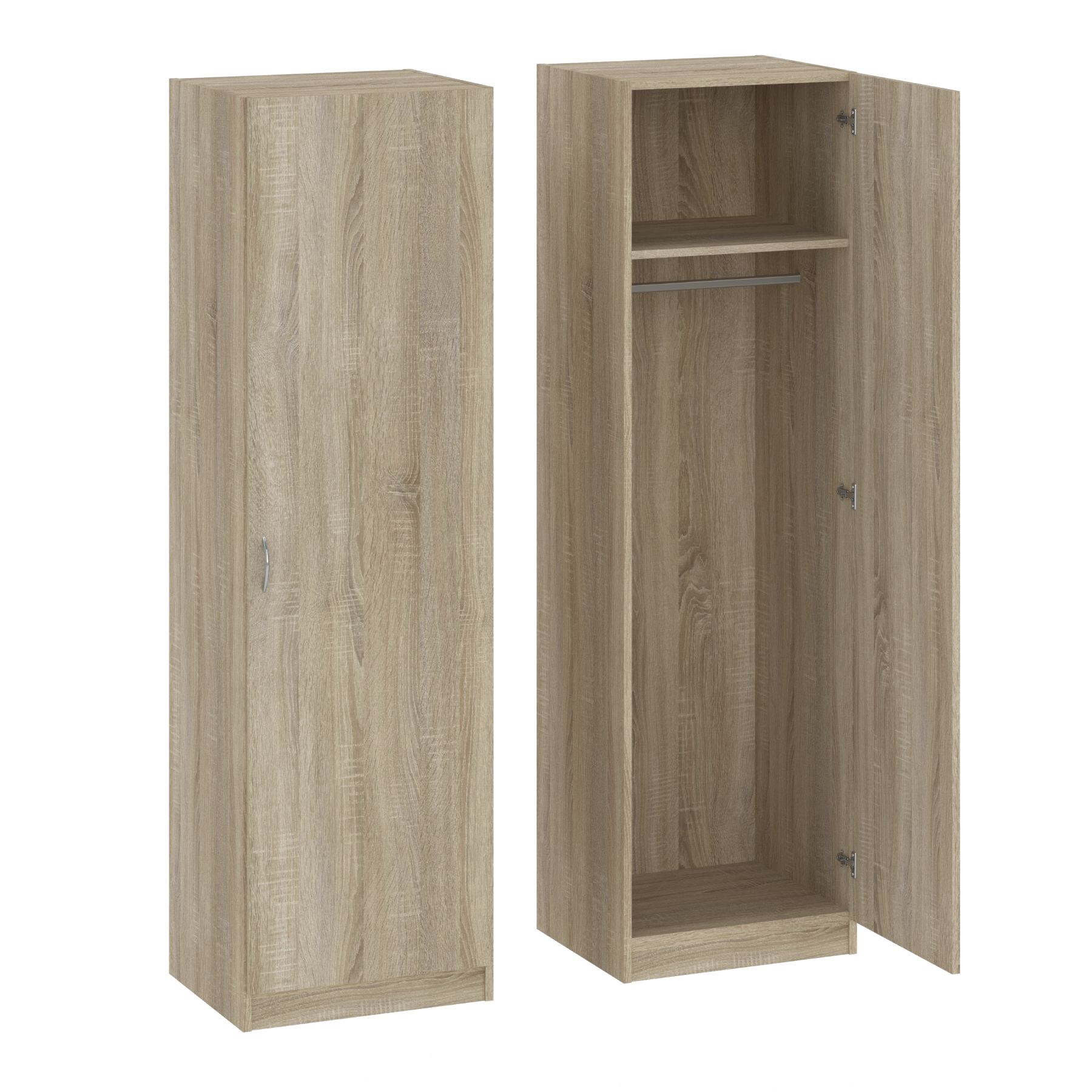 VARIA šatníková skriňa 1D, dub Sonoma VARIA šatníková skriňa 1D, dub Sonoma
