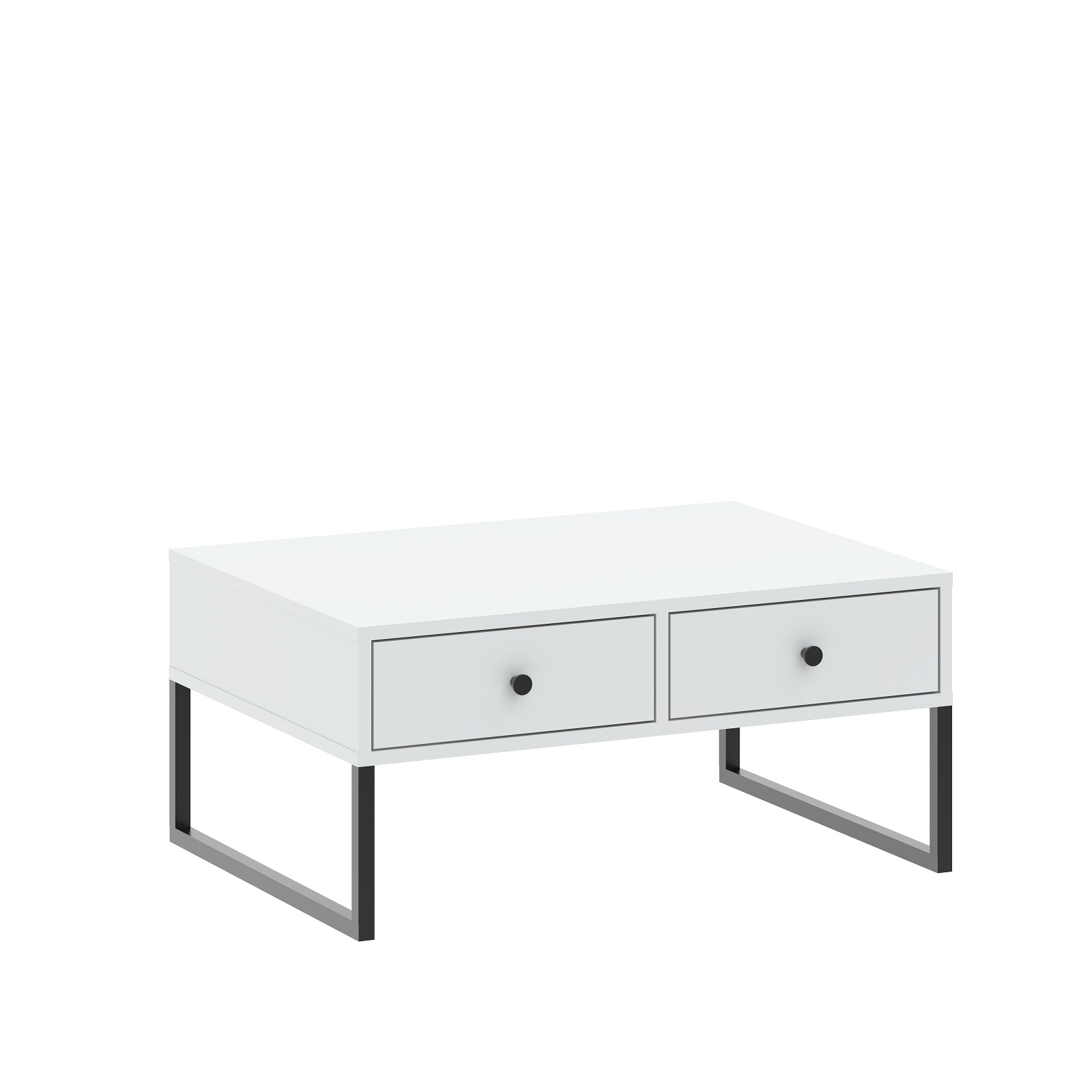 VENDENA konferenčný stolík 2S, biela VENDENA konferenčný stolík 2S, biela