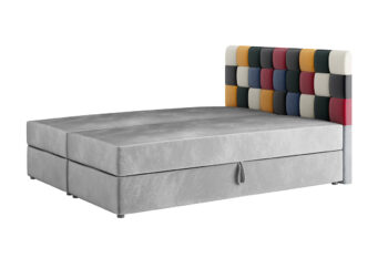 VENIDA čalúnená manželská posteľ 160 x 200 cm, ITAKA 14/červená