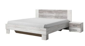 VIERA 180 BO-BO manželská posteľ s nočnými stolíkmi 224ZDH52