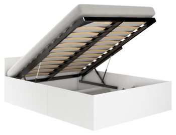 Váľanda, jednolôžko JANIČKA 100x200, biela