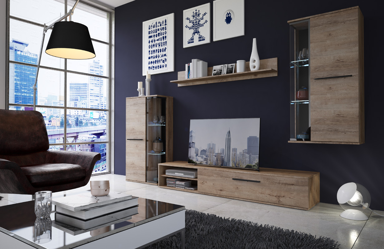 Variabilná obývacia stena LACOSTA Variabilná obývacia stena LACOSTA