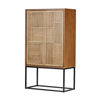 Barová skrinka Ozzy, 80 x 40 x 141,5 cm