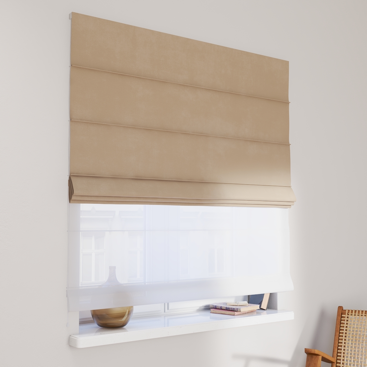 DUO Rímska roleta, béžová, Crema, 185-84 DUO Rímska roleta, béžová, Crema, 185-84