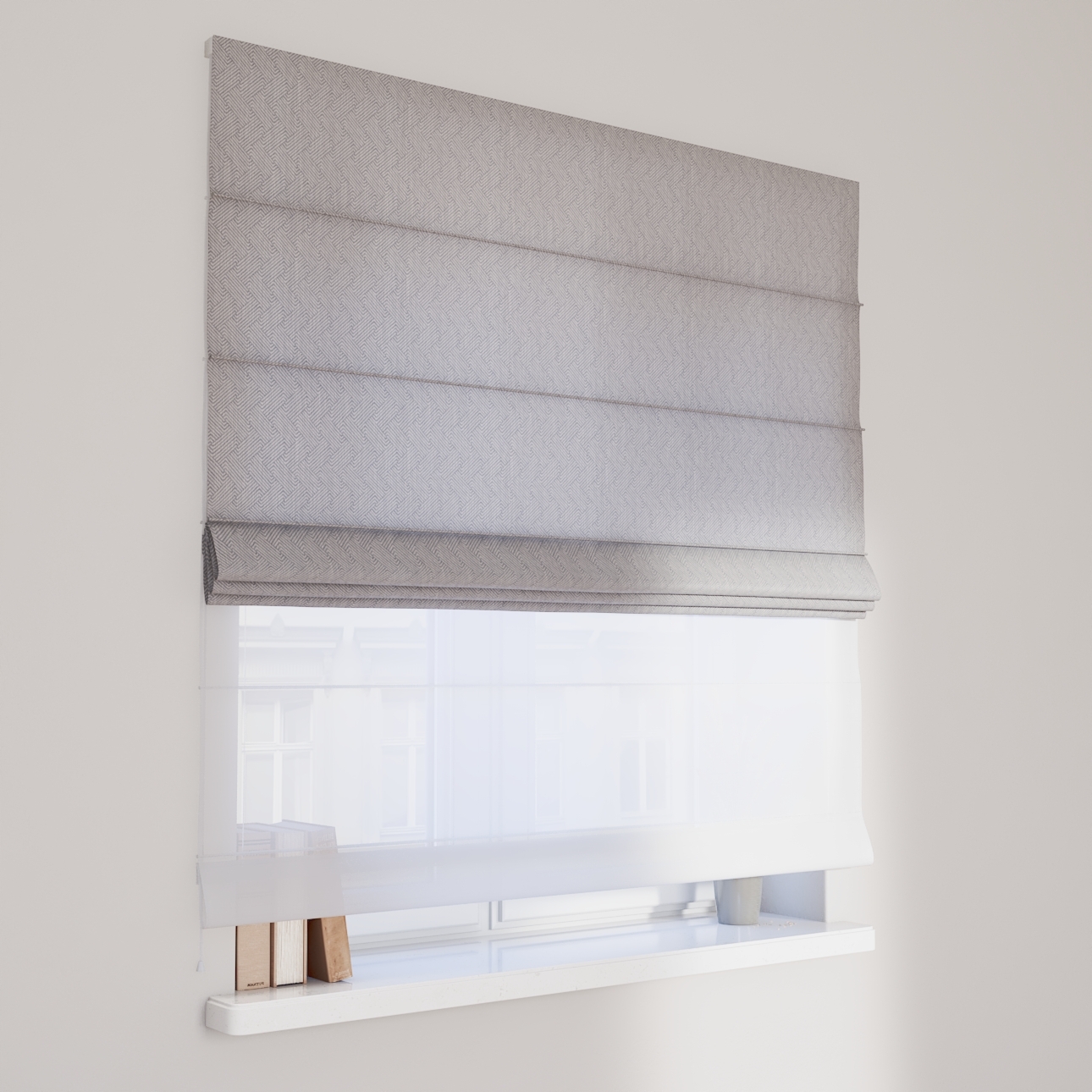 DUO Rímska roleta, grafitová sivá, Imperia Premium, 144-08 DUO Rímska roleta, grafitová sivá, Imperia Premium, 144-08