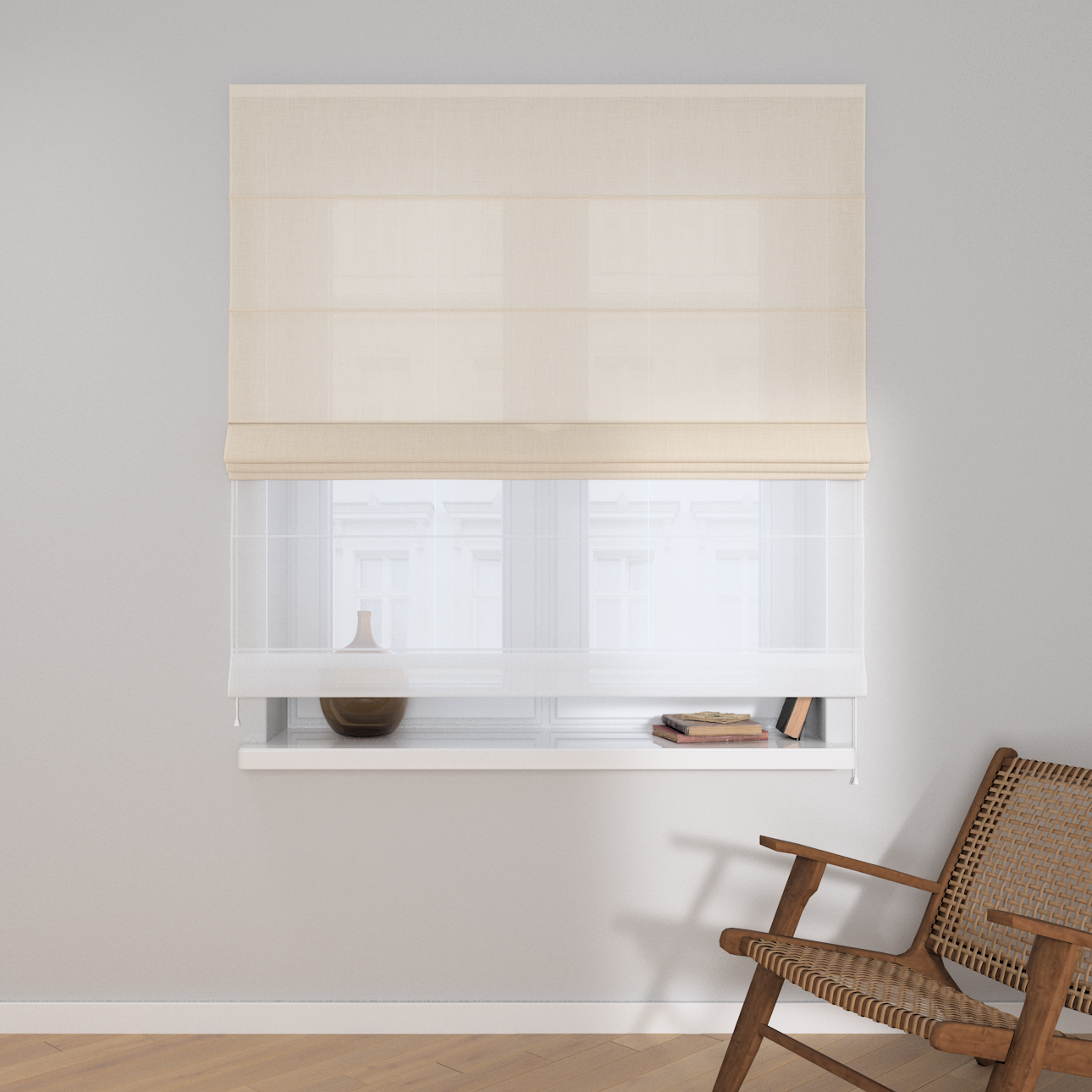 DUO Rímska roleta, krém, Sensuale Premium, 144-42 DUO Rímska roleta, krém, Sensuale Premium, 144-42