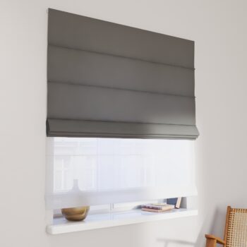 DUO Rímska roleta, sivá, Quadro, 136-14