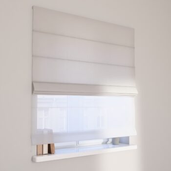 DUO Rímska roleta, teplá biela, Linen, 159-06