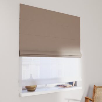 DUO Rímska roleta, tmavo-béžová, Blackout - zatemňujúca, 269-81