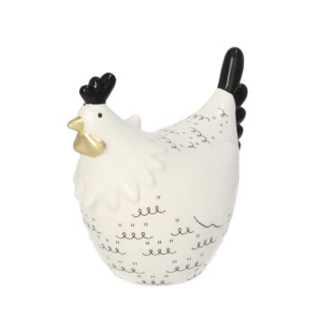 Figúrka Fancy Hen 16x9x13cm, 16 x 9 x 13 cm