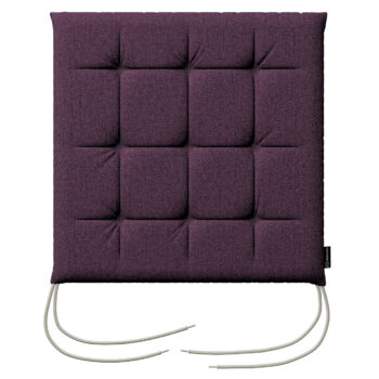 Karol s viazaním, fialová, 40 x 40 x 3,5 cm, Living, 161-35