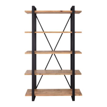 Knižnica Frigg 120x40x201cm, 120 x 40 x 201 cm