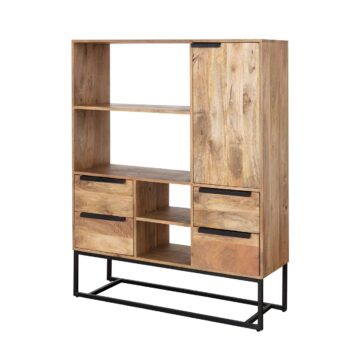 Knižnica Orm 110x35x142cm, 110 x 35 x 142 cm