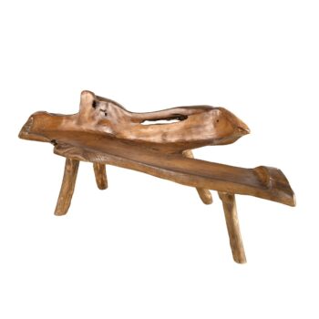 Koreňová lavička Oir 150x50x75cm, 150 x 50 x 75 cm