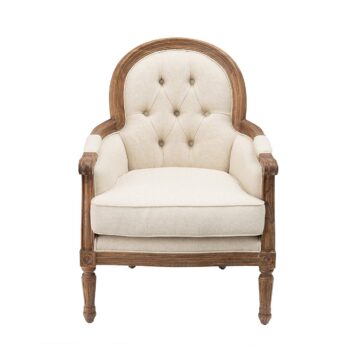 Kreslo Bernard béžový, 67 x 73 x 88 cm