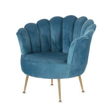 Kreslo Sally Velvet, 94 x 77 x 83 cm