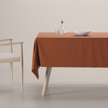 Obrus na stôl obdĺžnikový, Terracotta, Velvet, 704-33