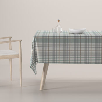 Obrus na stôl obdĺžnikový, zeleno-sivá melanž, Scotti, 144-47