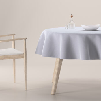 Obrus okrúhly, Lysegrå, Velvet, 704-24