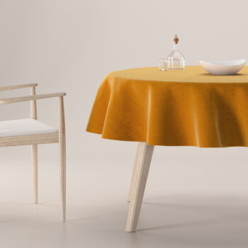 Obrus okrúhly, Sennepsgul, Velvet, 704-23