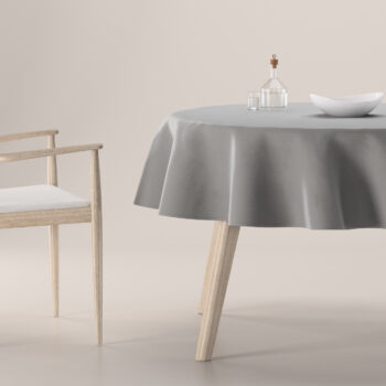 Obrus okrúhly, béžovo šedá, Crema, 179-10