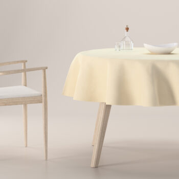 Obrus okrúhly, krémová, Crema, 178-73