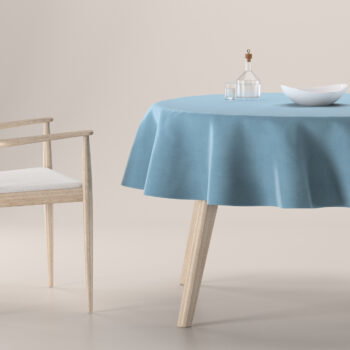 Obrus okrúhly, modrá, Crema, 179-28