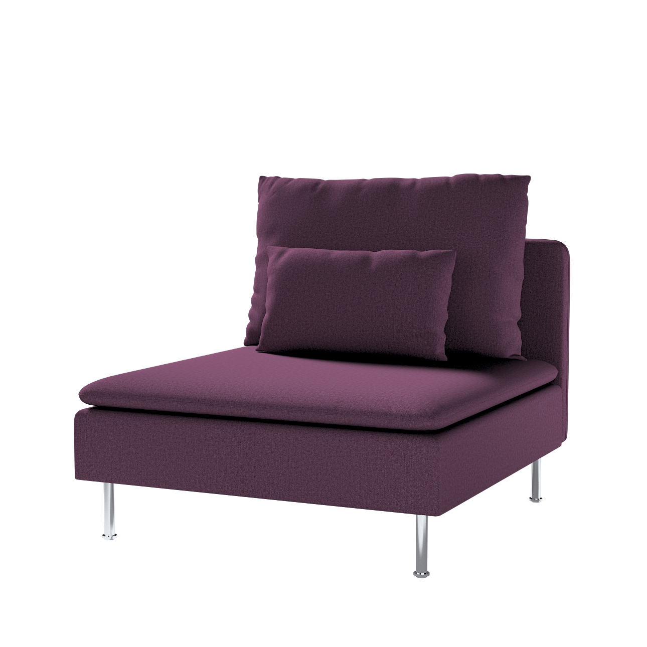 Poťah na 1 sed. diel Söderhamn, fialová, Poťah na 1 sed. diel Söderhamn, Living, 161-35 Poťah na 1 sed. diel Söderhamn, fialová, Poťah na 1 sed. diel Söderhamn, Living, 161-35