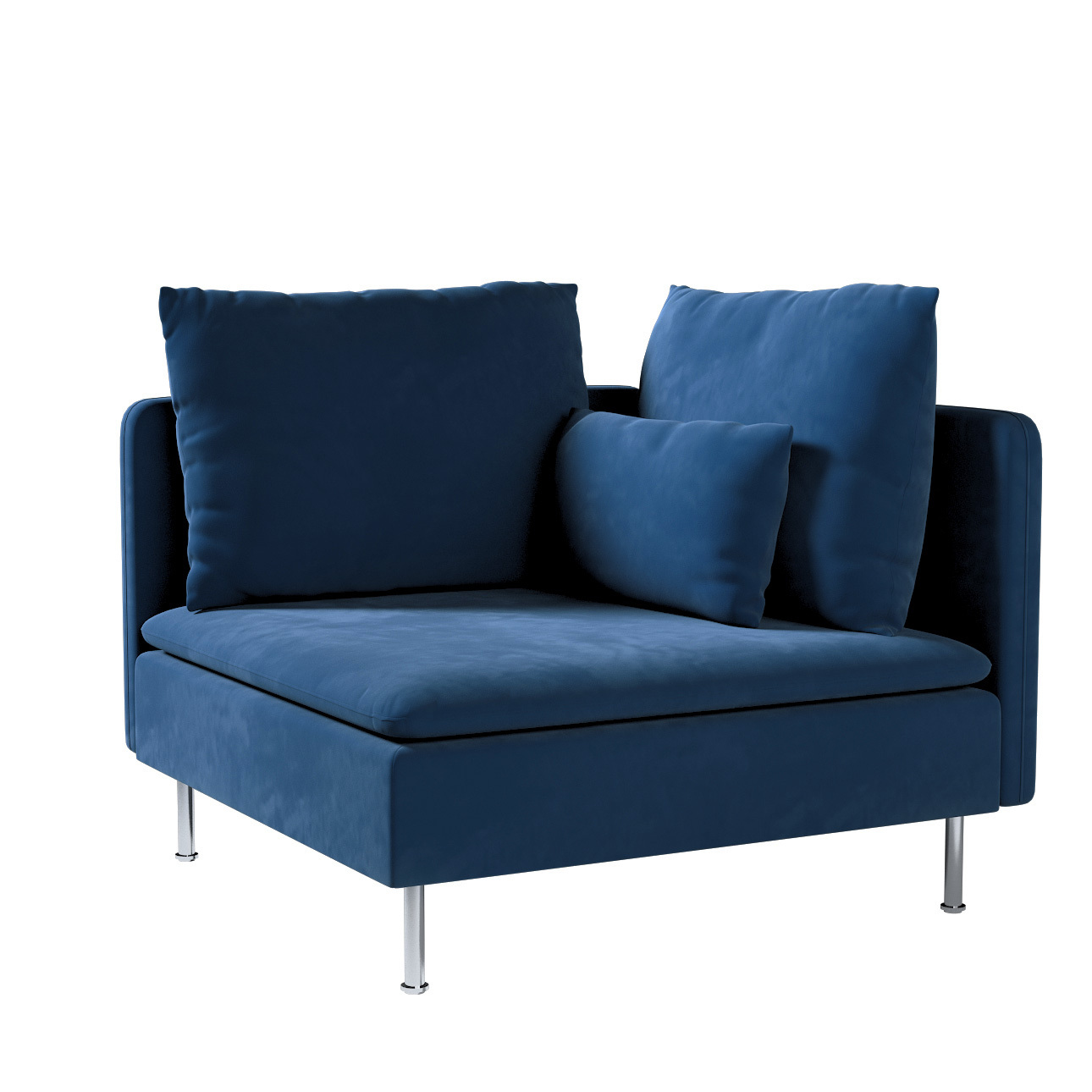 Poťah na rohový diel Söderhamn, Mørkeblå, Poťah na rohový diel Söderhamn, Velvet, 704-29 Poťah na rohový diel Söderhamn, Mørkeblå, Poťah na rohový diel Söderhamn, Velvet, 704-29