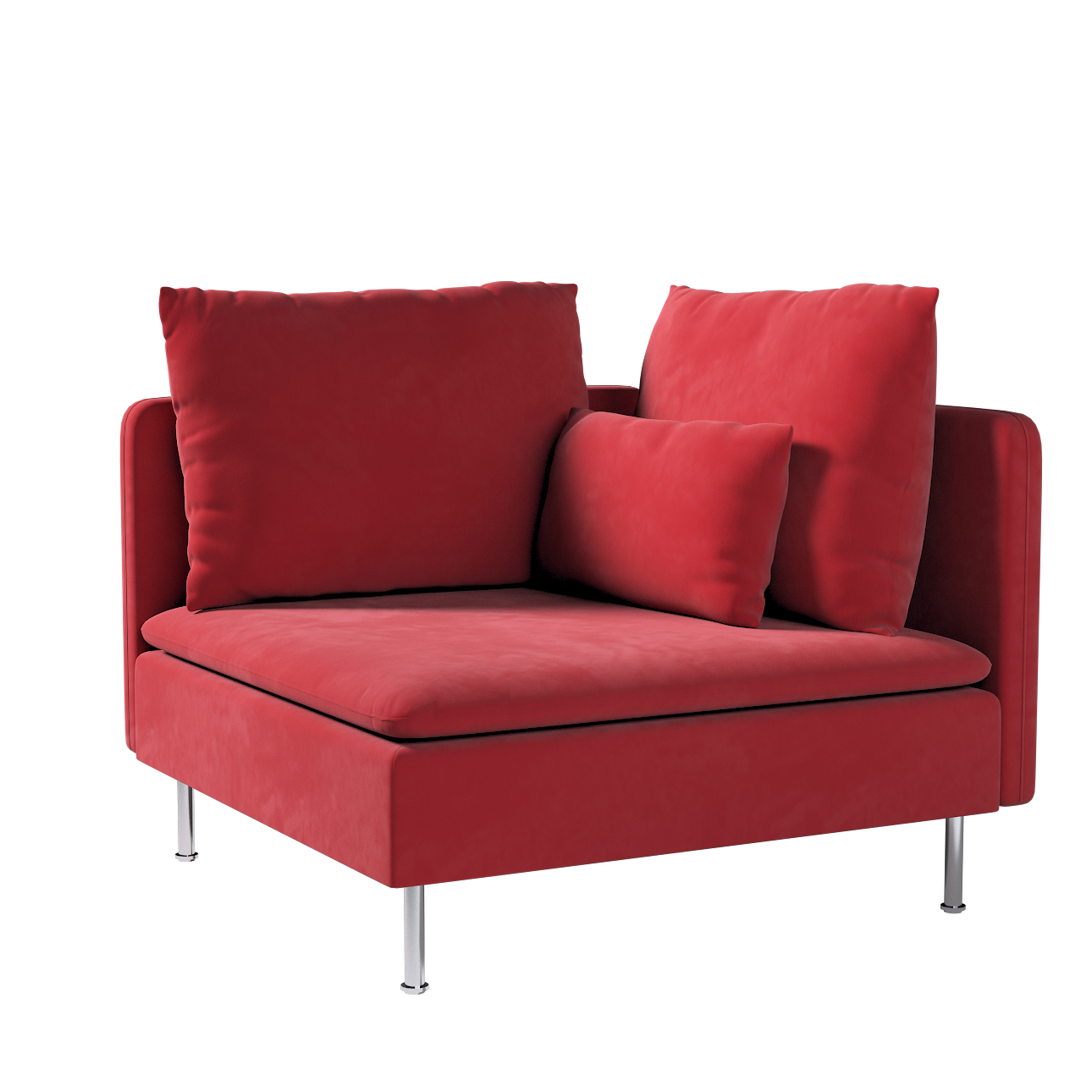 Poťah na rohový diel Söderhamn, Rød, Poťah na rohový diel Söderhamn, Velvet, 704-15 Poťah na rohový diel Söderhamn, Rød, Poťah na rohový diel Söderhamn, Velvet, 704-15