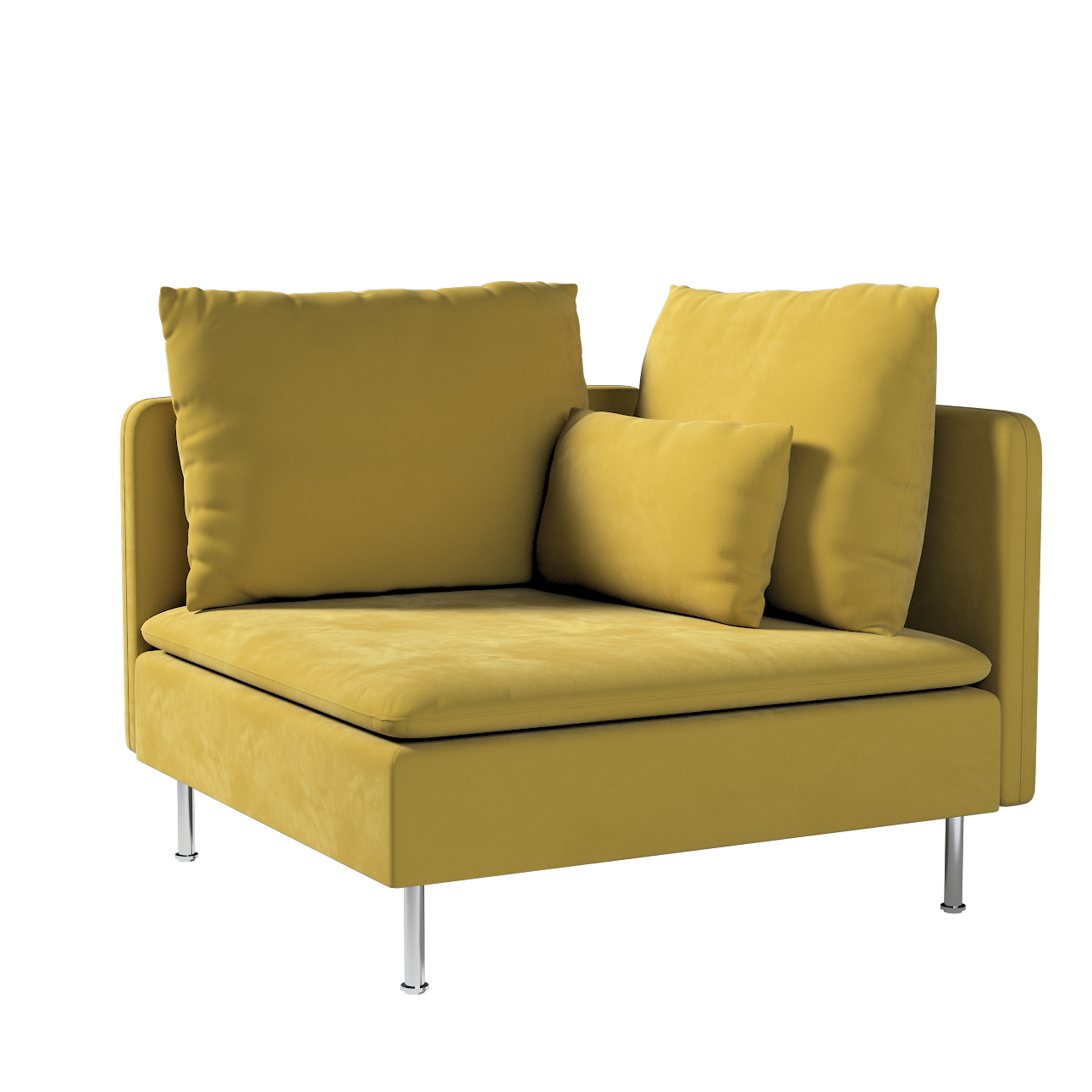 Poťah na rohový diel Söderhamn, Støvgrøn, Poťah na rohový diel Söderhamn, Velvet, 704-27 Poťah na rohový diel Söderhamn, Støvgrøn, Poťah na rohový diel Söderhamn, Velvet, 704-27