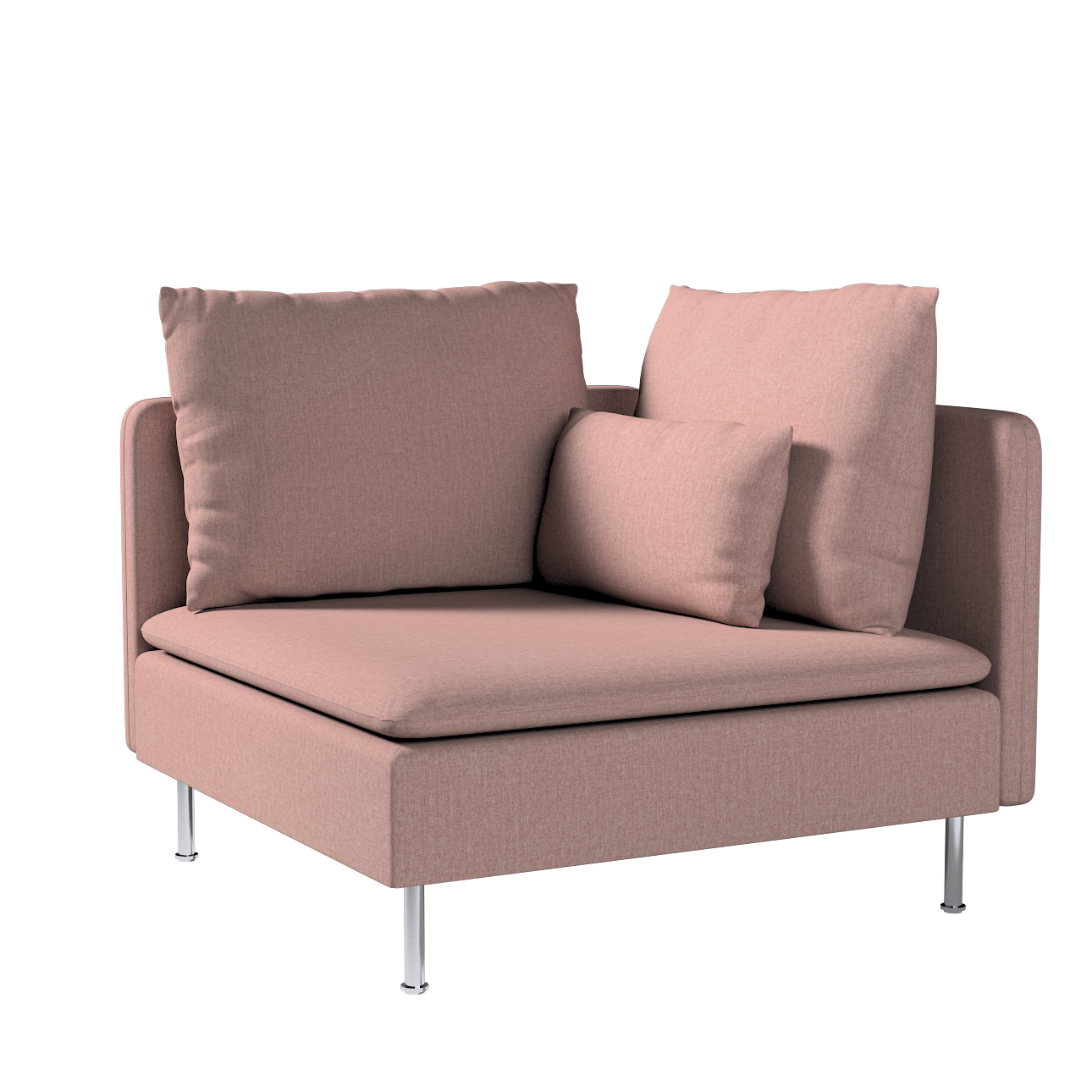 Poťah na rohový diel Söderhamn, ružová matná, Poťah na rohový diel Söderhamn, City, 704-83 Poťah na rohový diel Söderhamn, ružová matná, Poťah na rohový diel Söderhamn, City, 704-83