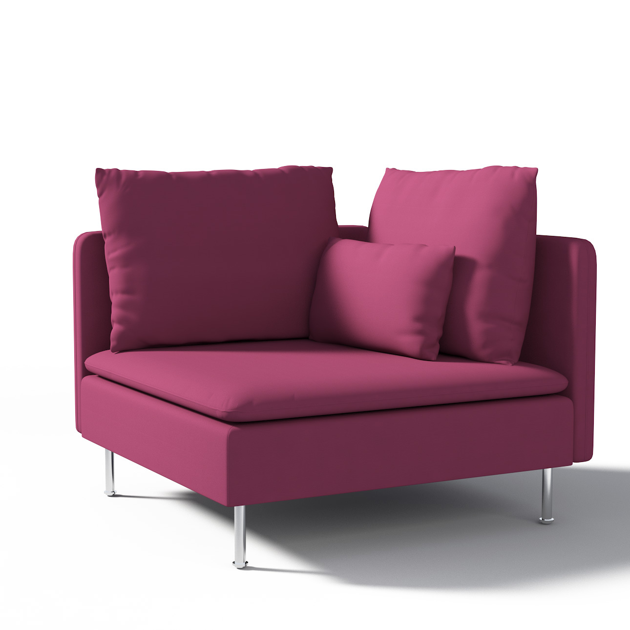 Poťah na rohový diel Söderhamn, slivková, Poťah na rohový diel Söderhamn, Cotton Panama, 702-32 Poťah na rohový diel Söderhamn, slivková, Poťah na rohový diel Söderhamn, Cotton Panama, 702-32