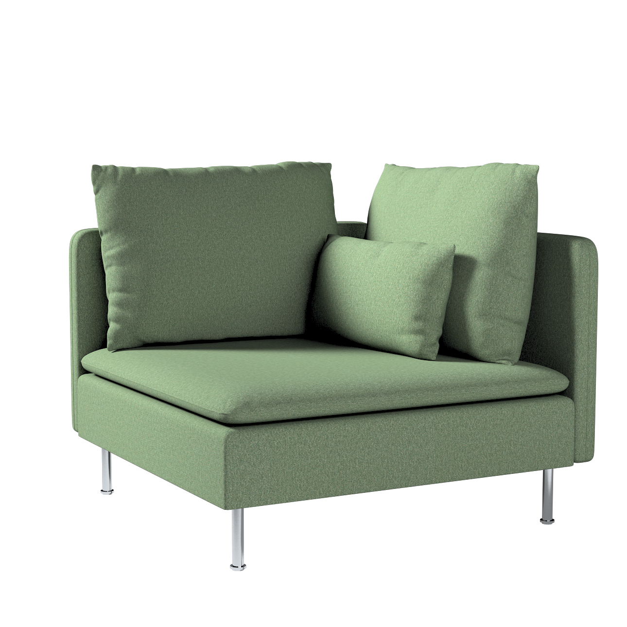 Poťah na rohový diel Söderhamn, zelená, Poťah na rohový diel Söderhamn, Amsterdam, 704-44 Poťah na rohový diel Söderhamn, zelená, Poťah na rohový diel Söderhamn, Amsterdam, 704-44