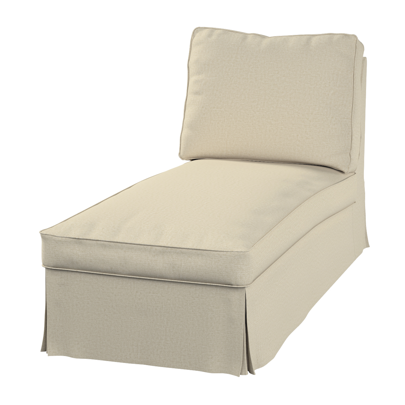 Poťah na šezlong Ektorp jednoduchý, ecru, Poťah na šezlong Ektorp jednoduchý, Chenille, 162-06 Poťah na šezlong Ektorp jednoduchý, ecru, Poťah na šezlong Ektorp jednoduchý, Chenille, 162-06