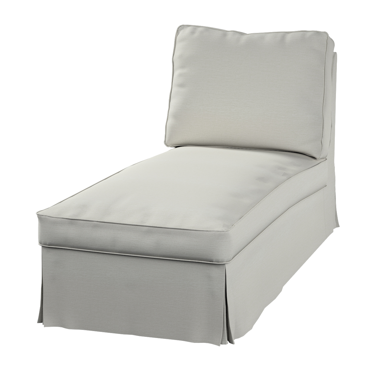 Poťah na šezlong Ektorp jednoduchý, šedá, Poťah na šezlong Ektorp jednoduchý, Living 2, 162-37 Poťah na šezlong Ektorp jednoduchý, šedá, Poťah na šezlong Ektorp jednoduchý, Living 2, 162-37