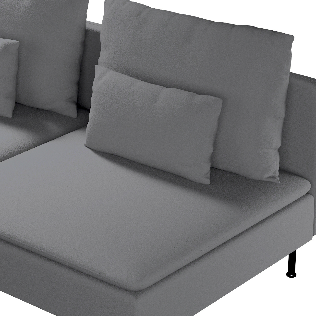 Poťah na trojpohovku Söderhamn, 3-os., ciemny szary, Poťah na trojpohovku Söderhamn, Teddy, 702-83 Poťah na trojpohovku Söderhamn, 3-os., ciemny szary, Poťah na trojpohovku Söderhamn, Teddy, 702-83