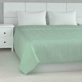 Prehoz  s pozdĺžným prešívaním, eukaliptovo zelená, Loneta, 133-61