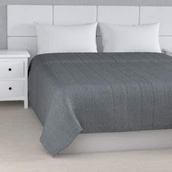 Prehoz  s pozdĺžným prešívaním, grafitovo - sivá, City, 704-86