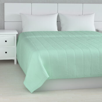 Prehoz  s pozdĺžným prešívaním, mätová, Loneta, 133-37