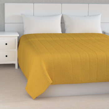 Prehoz  s pozdĺžným prešívaním, med, Linen, 159-14