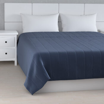 Prehoz  s pozdĺžným prešívaním, modrá, Ingrid, 705-39