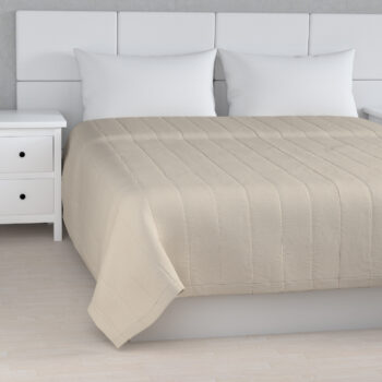 Prehoz  s pozdĺžným prešívaním, prírodný ľan, Linen, 392-05