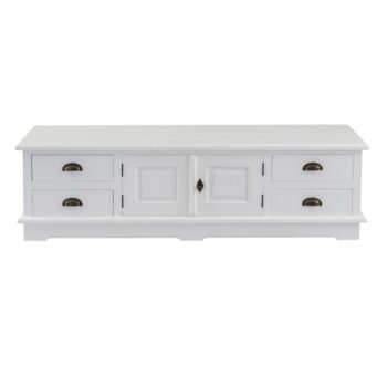 RTV skrinka Brighton 160 x 40 x 50 cm white, 160 x 40 x 50 cm